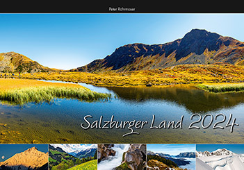 Kalender Salzburger Land 2023 von Peter Rohrmoser